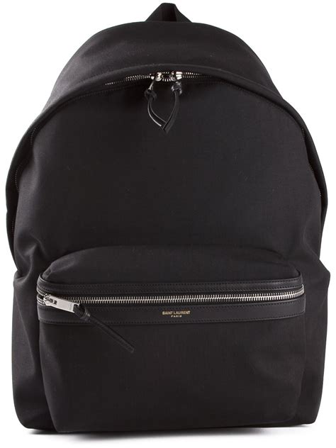 ysl black backpack